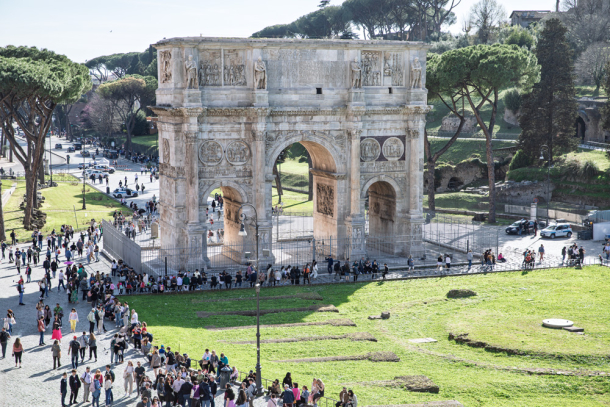 Arch of Constantine view