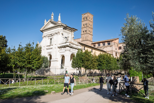 Santa Francesca Romana and Campanile